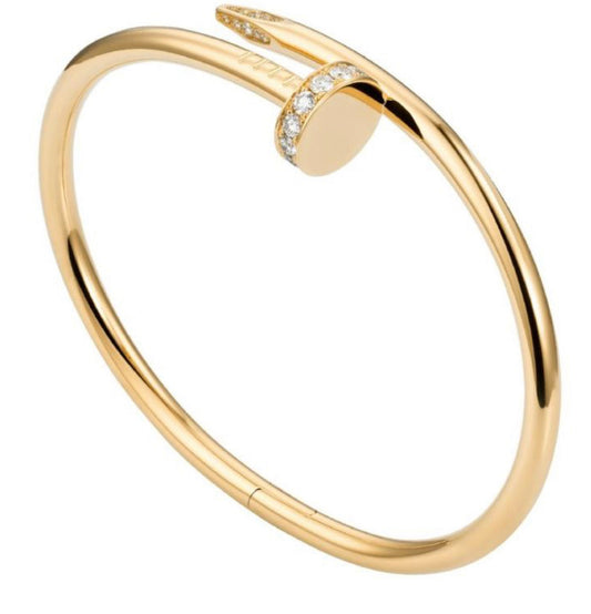 ClASSIC GEM CLAVO CUFF BANGLE